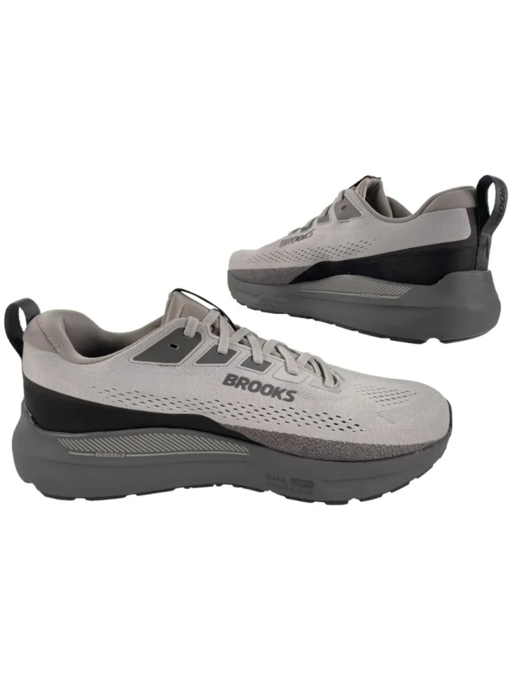 Brooks Beast GTS 26 Running Athletic Shoes Gray/Blackened Pearl Men's Sz 15 NEW